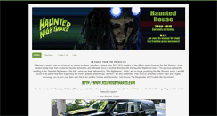 Desktop Screenshot of hauntednightmare.com